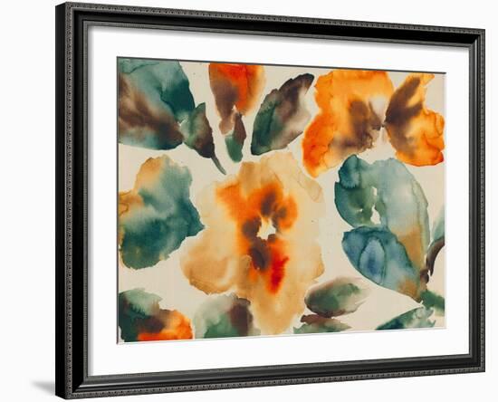 Floral Portrayal-Tanuki-Framed Giclee Print