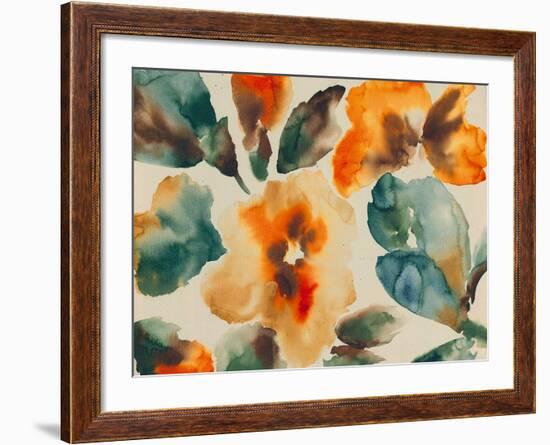 Floral Portrayal-Tanuki-Framed Giclee Print