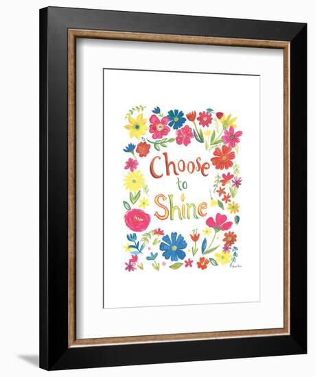 Floral Quote IV-Farida Zaman-Framed Art Print