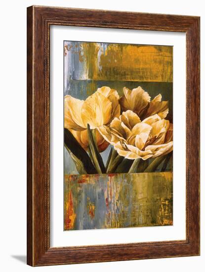 Floral Radiance II-Linda Thompson-Framed Art Print