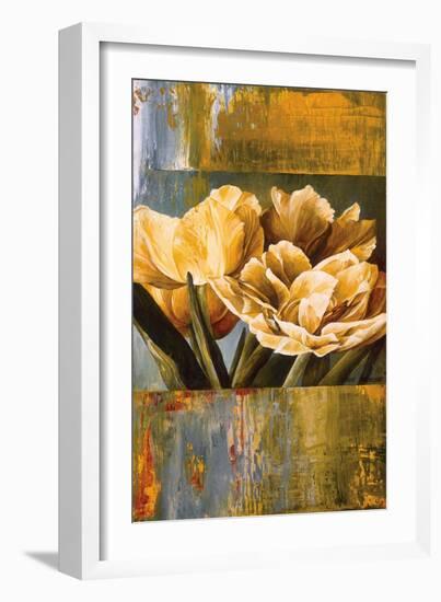 Floral Radiance II-Linda Thompson-Framed Art Print