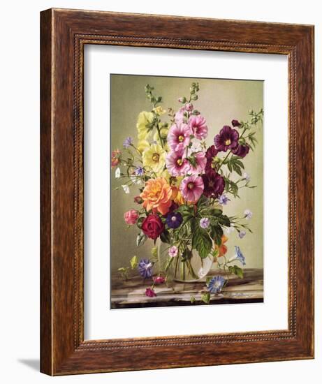 Floral Rapture-Albert Williams-Framed Giclee Print