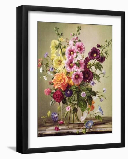 Floral Rapture-Albert Williams-Framed Giclee Print