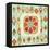 Floral Retro 3 Squared-Richard Faust-Framed Stretched Canvas