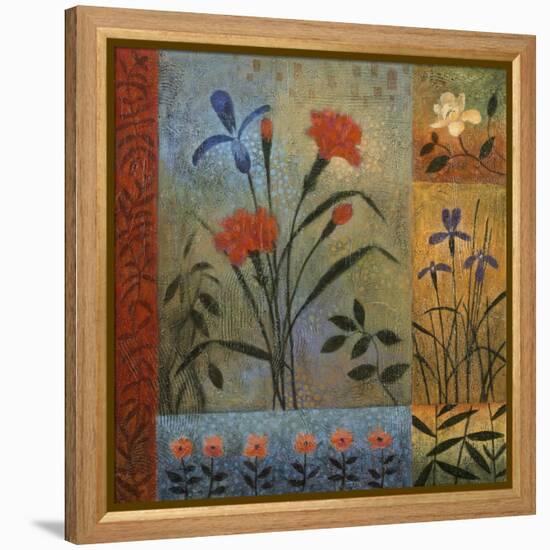 Floral Rhapsody 1-John Zaccheo-Framed Premier Image Canvas