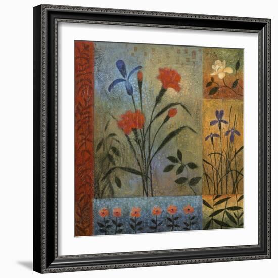 Floral Rhapsody 1-John Zaccheo-Framed Giclee Print