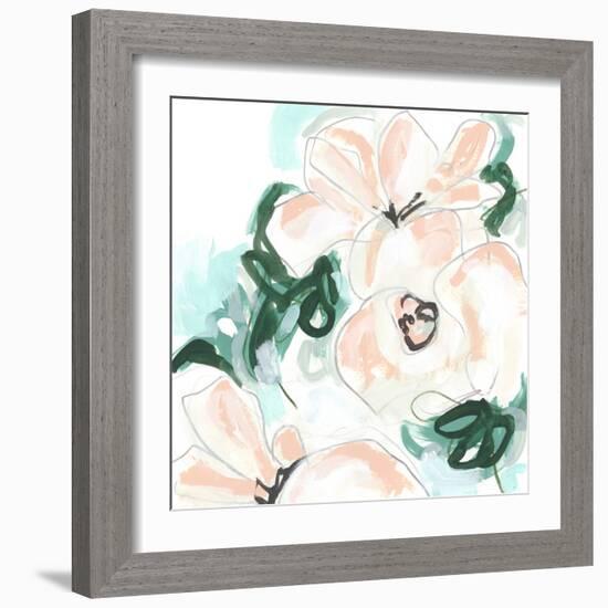 Floral Rhythm II-June Vess-Framed Premium Giclee Print