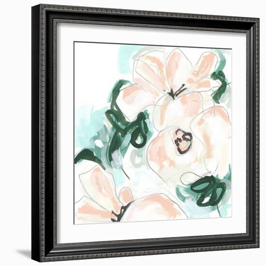 Floral Rhythm II-June Vess-Framed Premium Giclee Print