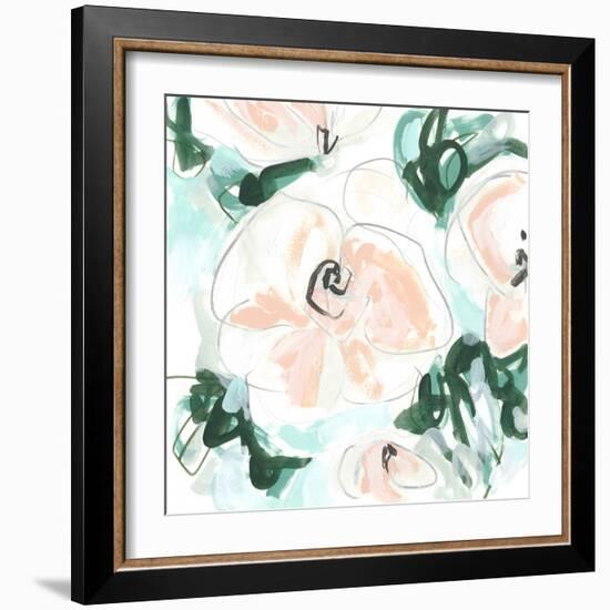 Floral Rhythm IV-June Vess-Framed Premium Giclee Print