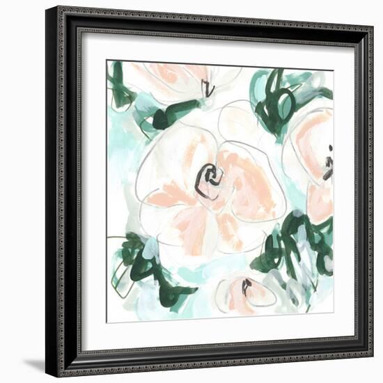 Floral Rhythm IV-June Vess-Framed Premium Giclee Print