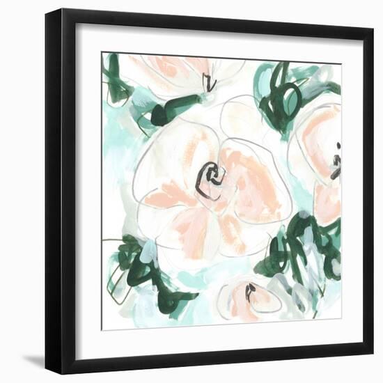 Floral Rhythm IV-June Vess-Framed Premium Giclee Print