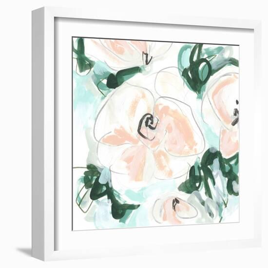 Floral Rhythm IV-June Vess-Framed Premium Giclee Print