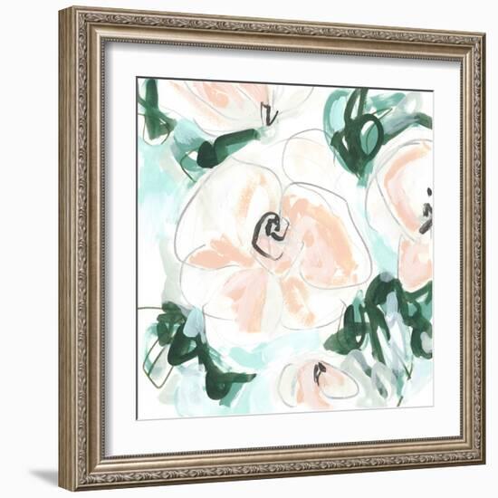 Floral Rhythm IV-June Vess-Framed Art Print