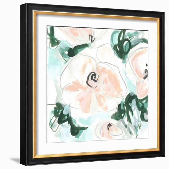 Floral Rhythm IV-June Vess-Framed Art Print