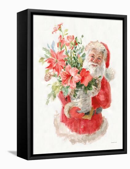 Floral Santa-Danhui Nai-Framed Stretched Canvas