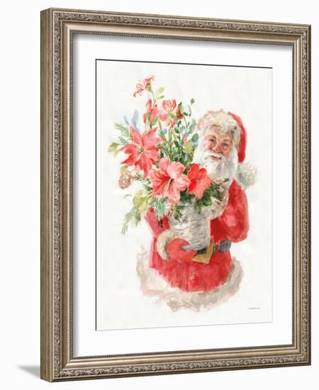 Floral Santa-Danhui Nai-Framed Art Print