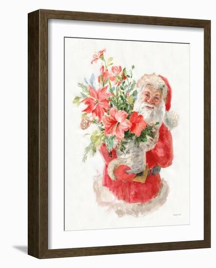 Floral Santa-Danhui Nai-Framed Art Print