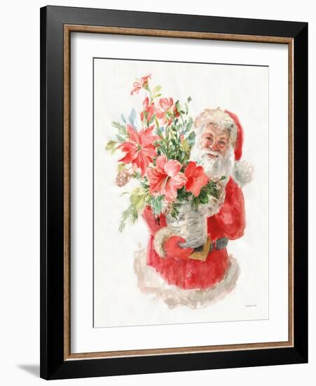 Floral Santa-Danhui Nai-Framed Art Print