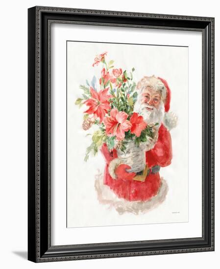 Floral Santa-Danhui Nai-Framed Art Print