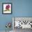 Floral Saturation II-Boyce Watt-Framed Giclee Print displayed on a wall