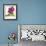 Floral Saturation II-Boyce Watt-Framed Giclee Print displayed on a wall