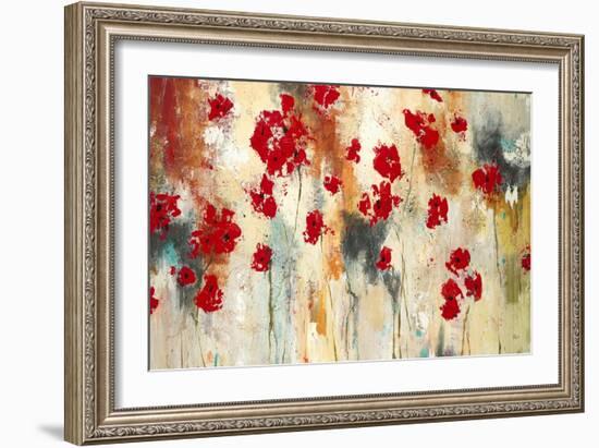 Floral Scape-Lisa Ridgers-Framed Art Print