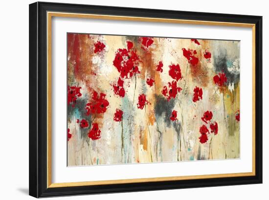 Floral Scape-Lisa Ridgers-Framed Art Print