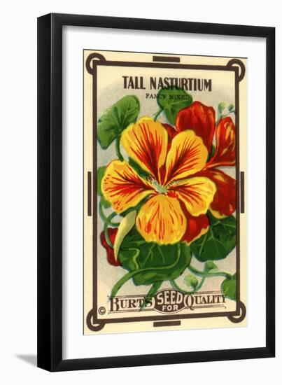 Floral Seed Packet-null-Framed Giclee Print
