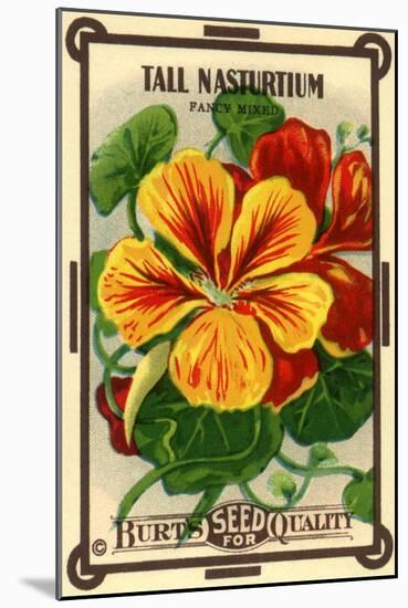 Floral Seed Packet-null-Mounted Giclee Print