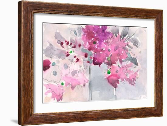 Floral Setting I-Samuel Dixon-Framed Art Print