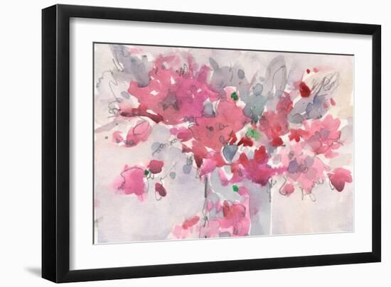 Floral Setting II-Samuel Dixon-Framed Art Print