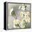 Floral - Silver-The Saturday Evening Post-Framed Premier Image Canvas