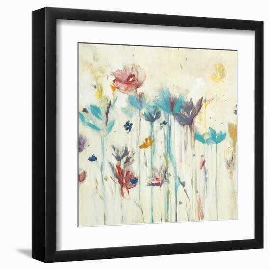 Floral Splash I-Lisa Ridgers-Framed Art Print