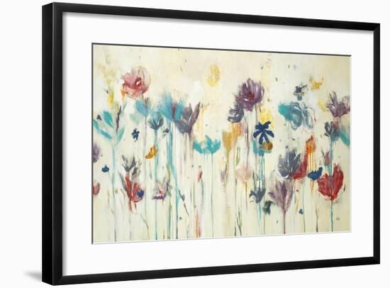 Floral Splash-Lisa Ridgers-Framed Art Print