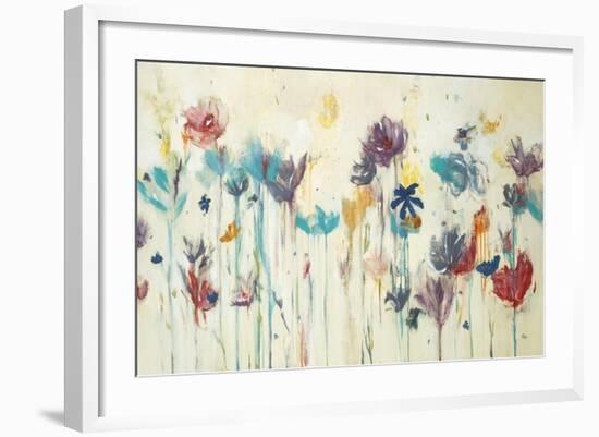 Floral Splash-Lisa Ridgers-Framed Art Print