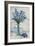 Floral Spray in Vase I-Tim O'Toole-Framed Art Print