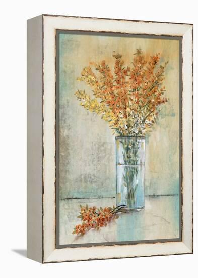 Floral Spray in Vase III-Tim O'Toole-Framed Stretched Canvas