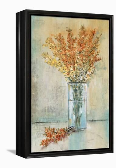 Floral Spray in Vase III-Tim O'Toole-Framed Stretched Canvas