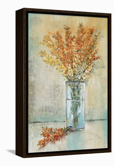 Floral Spray in Vase III-Tim O'Toole-Framed Stretched Canvas