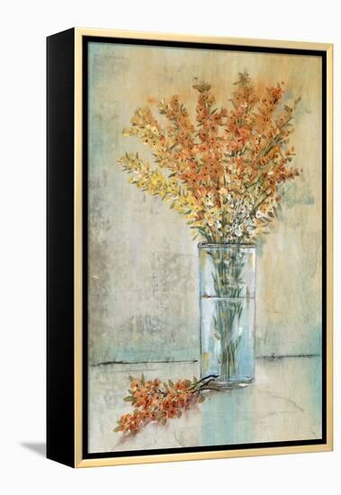 Floral Spray in Vase III-Tim O'Toole-Framed Stretched Canvas