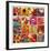 Floral Square Ensemble-Joy Doherty-Framed Giclee Print