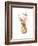 Floral Stag-Moha London-Framed Giclee Print