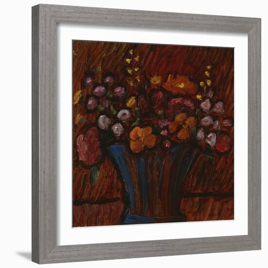 Floral Still Life; Blumenstilleben, 1936-Alexej Von Jawlensky-Framed Giclee Print