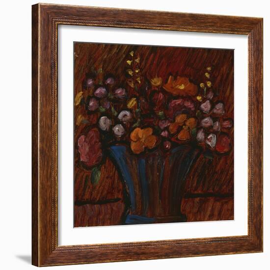 Floral Still Life; Blumenstilleben, 1936-Alexej Von Jawlensky-Framed Giclee Print