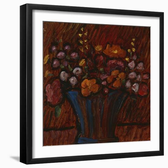 Floral Still Life; Blumenstilleben, 1936-Alexej Von Jawlensky-Framed Giclee Print