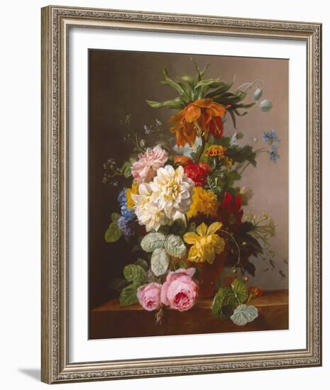 Floral Still Life I-Arnoldus Bloemers-Framed Giclee Print