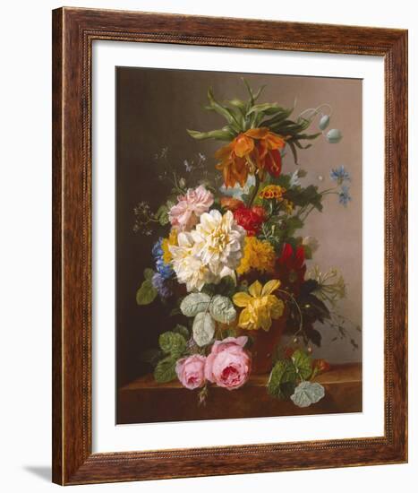 Floral Still Life I-Arnoldus Bloemers-Framed Giclee Print