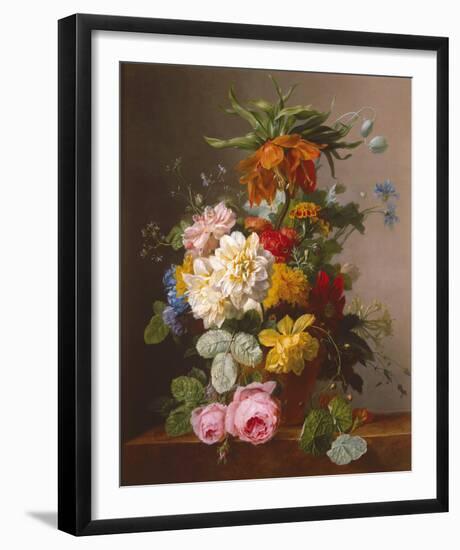 Floral Still Life I-Arnoldus Bloemers-Framed Giclee Print