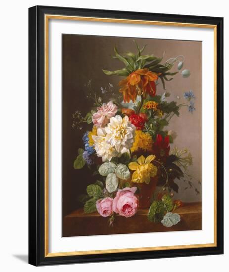 Floral Still Life I-Arnoldus Bloemers-Framed Giclee Print