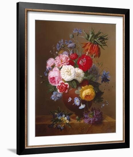 Floral Still Life II-Arnoldus Bloemers-Framed Giclee Print